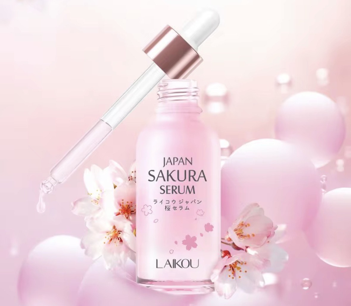 Sérum Hydratant et Anti Age SAKURA