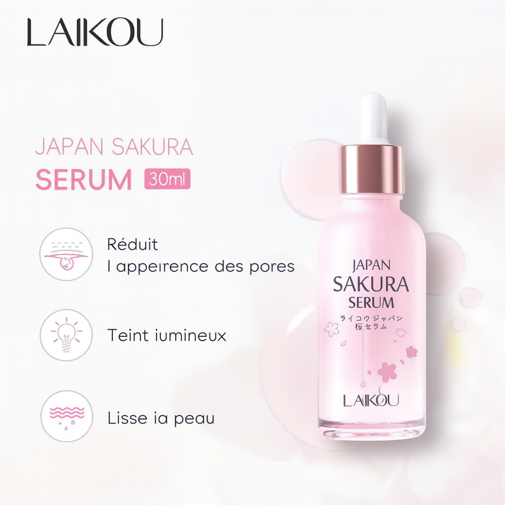 Sérum Hydratant et Anti Age SAKURA