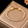 Bracelet Twisted Crystal