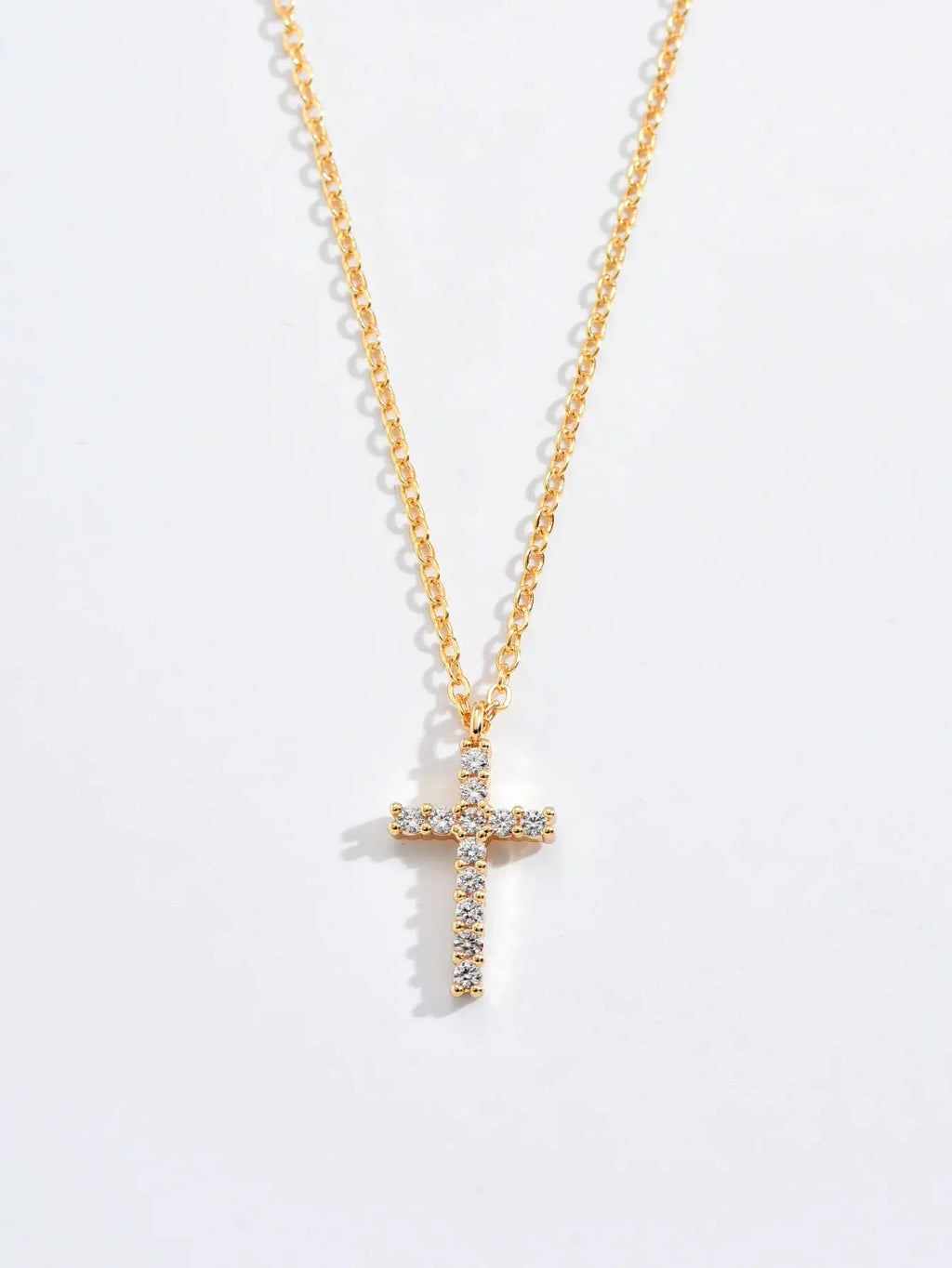 Collier Croix Dorée